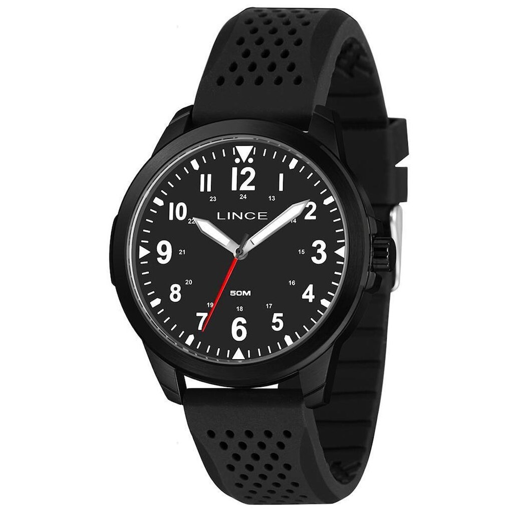 Relógio Lince   Mrpm0l Ppx Esportivo Black