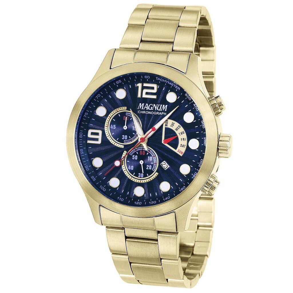 Relógio Magnum MA35217A Quartz Dourado