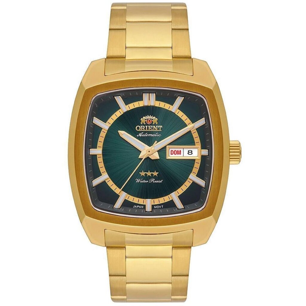 Relógio Masculino Automático Orient Dourado F49GG031 E1KX