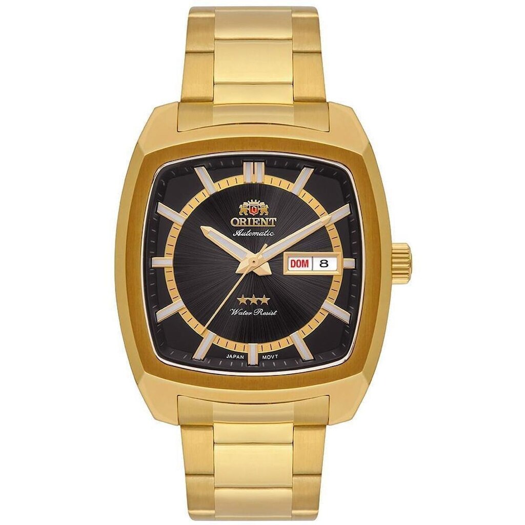 Relógio Masculino Automático Orient Dourado F49GG031 P1KX