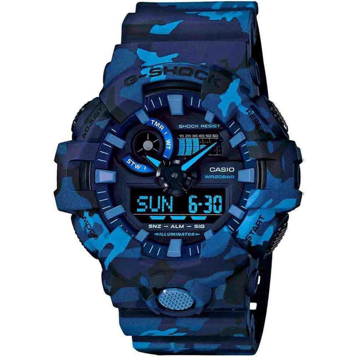 g shock casio azul