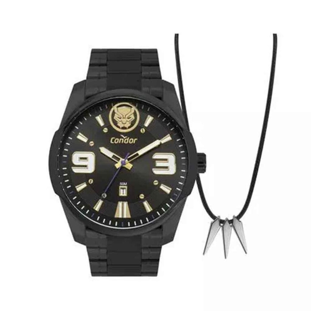 Relógio Masculino Condor Preto Temático CO2115MZU/K4P