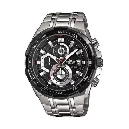 Relógio Masculino Edifice Série E Preto Efr539 - Cinza Menor preço em Relógio Masculino Edifice Série E Preto Efr539 - Cinza