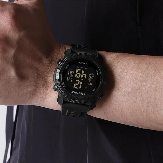 Relógio Masculino Esportivo Militar Naviforce Ultra Digital