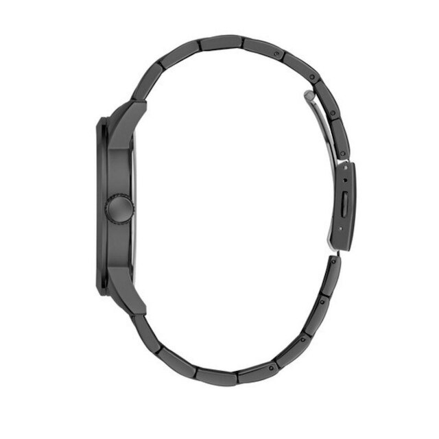 Relógio Masculino Guess Badge Gw0782g2 Em Aço Preto E Quartzo