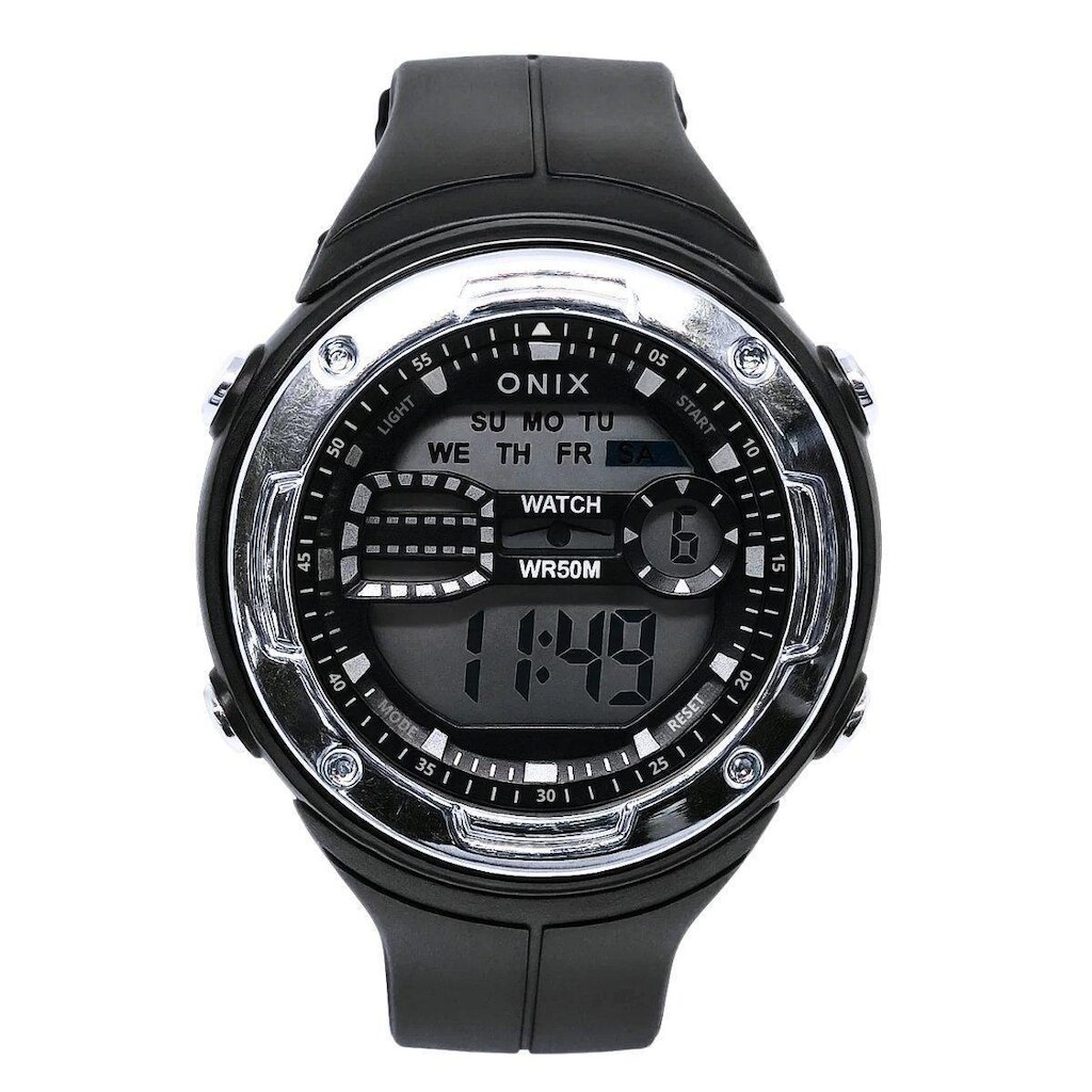 Relógio Masculino Onix Digital IT-898 Preto e Prata