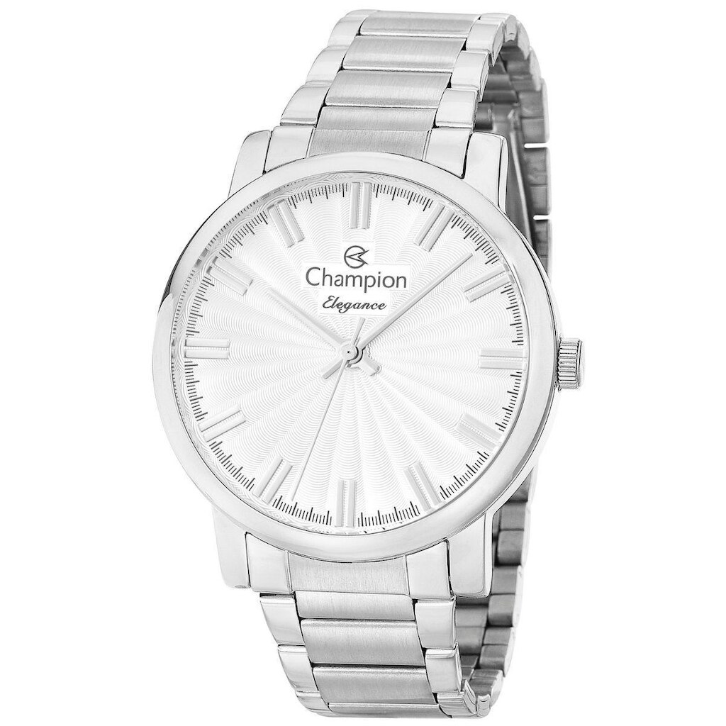 Relógio masculino prata Champion 40mm CN26037Q