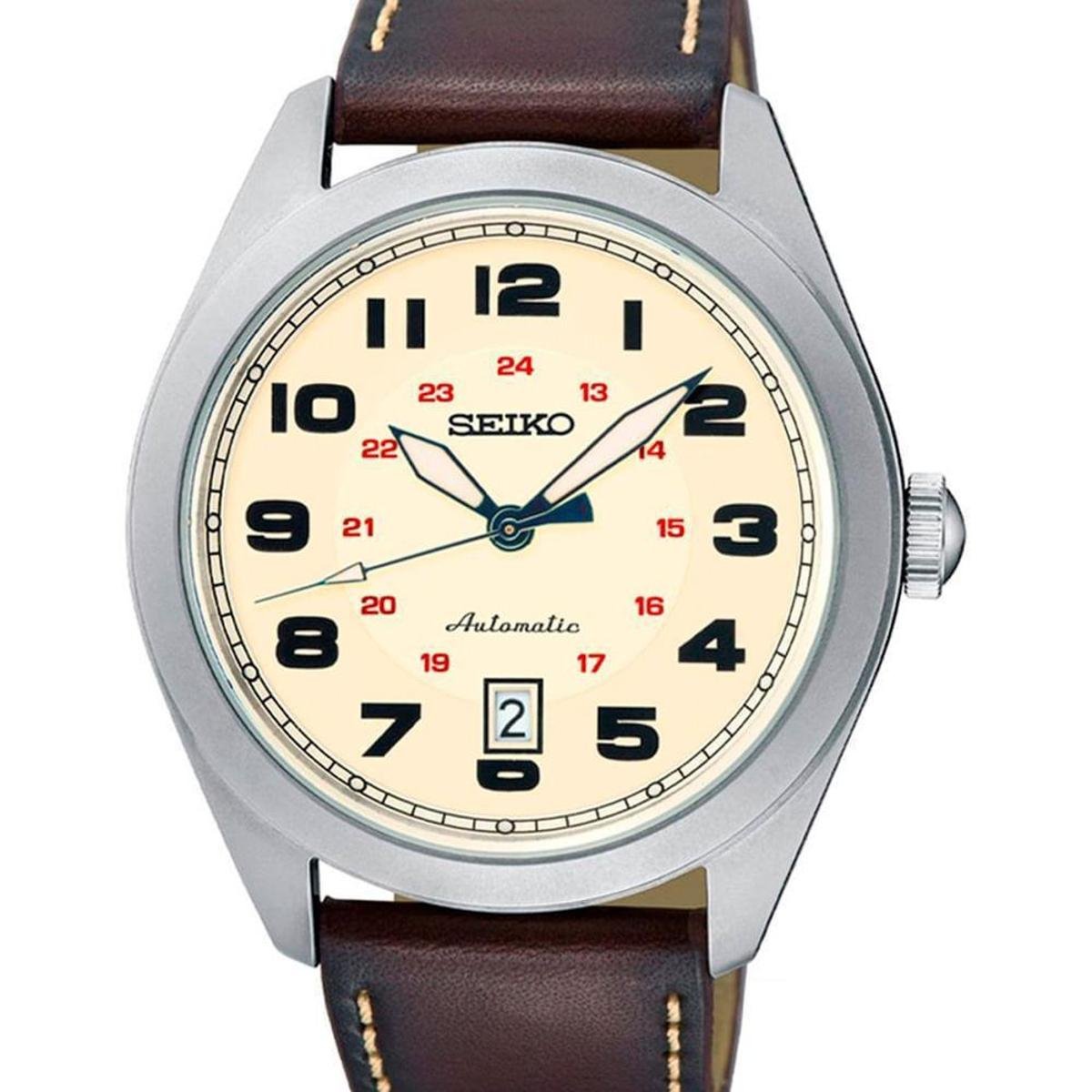 Relógio Masculino Seiko Pulseira Marrom - SRPC87B1 T2NB - Marrom | Netshoes