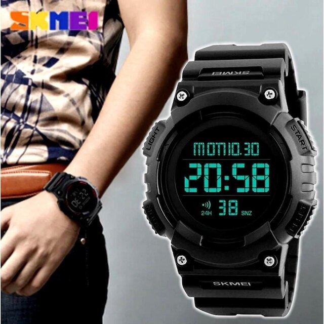 Relógio Masculino Skmei Digital 1248 Preto