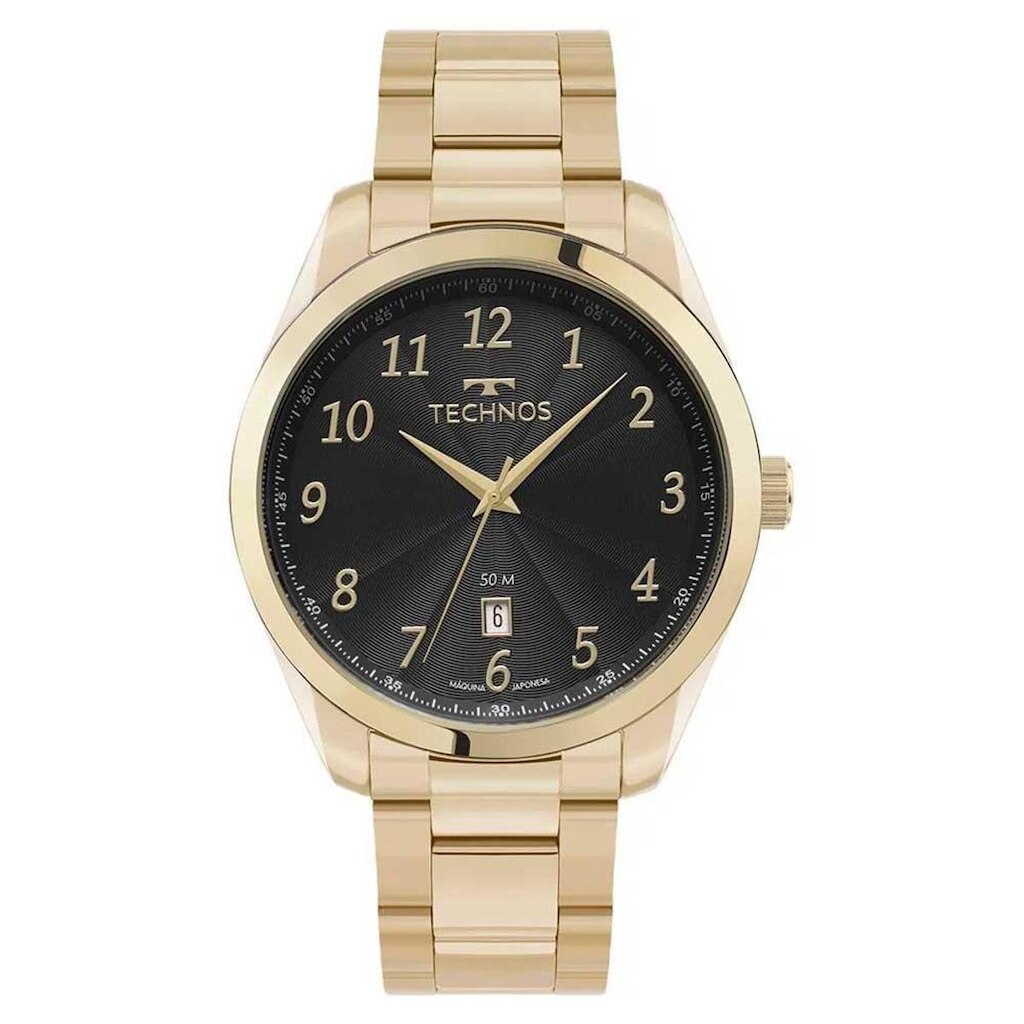 Relógio Masculino Technos Analógico 2315LAN/1P - Dourado