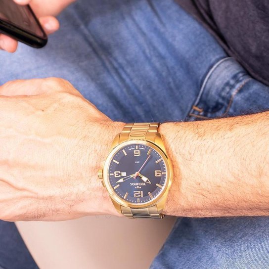Relógio Masculino Technos Analógico Militar 2115NAT/1A Calendário