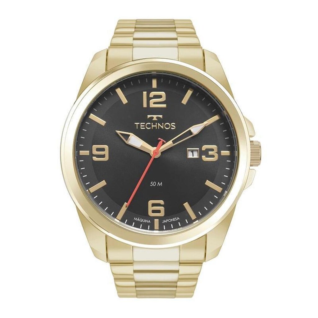 Relógio Masculino Technos Analógico Militar 2115NAT/1P Calendário