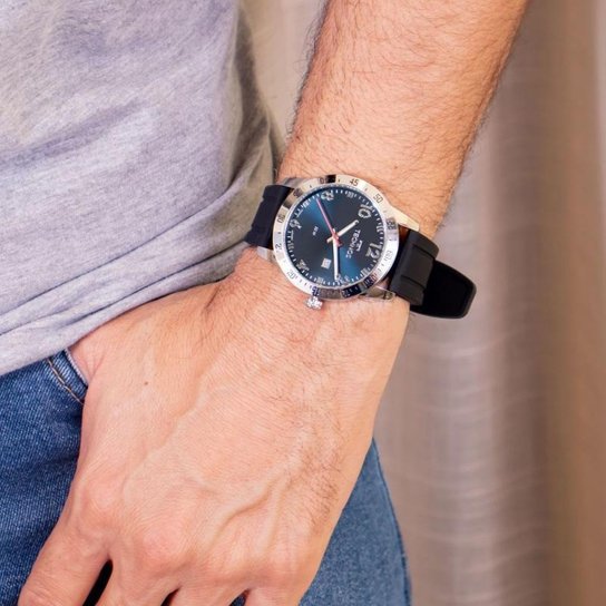 Relógio Masculino Technos Analógico Silicone Militar 2115NAS/2A Calendário