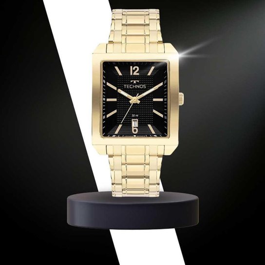 Relógio Masculino Technos Classic Steel 2115KOBS/1P Dourado