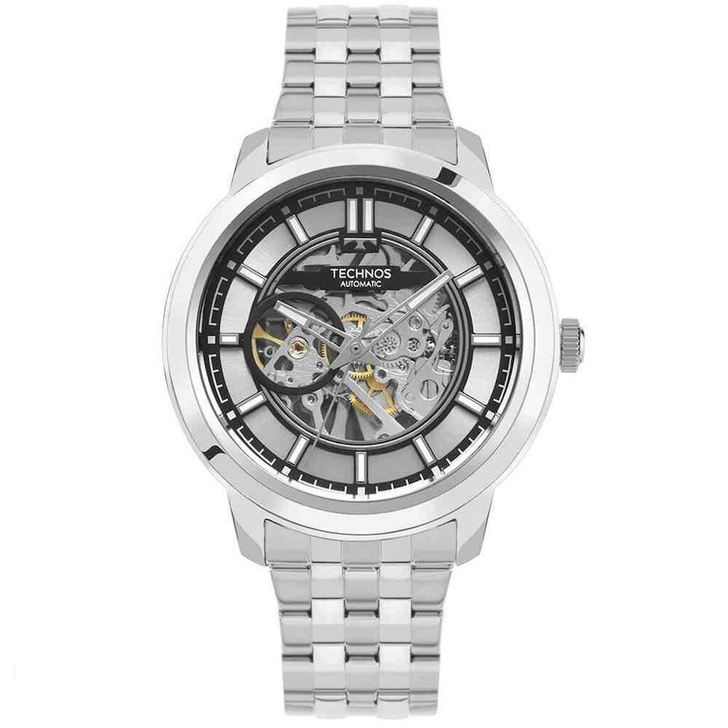 Relógio Masculino Technos G3265AG/1K Prata