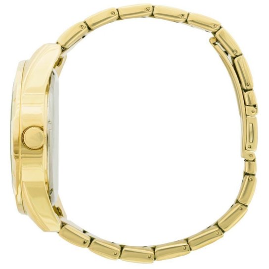 Relógio Masculino Technos Racer 2115KYZ/4A 46mm Aço Dourado