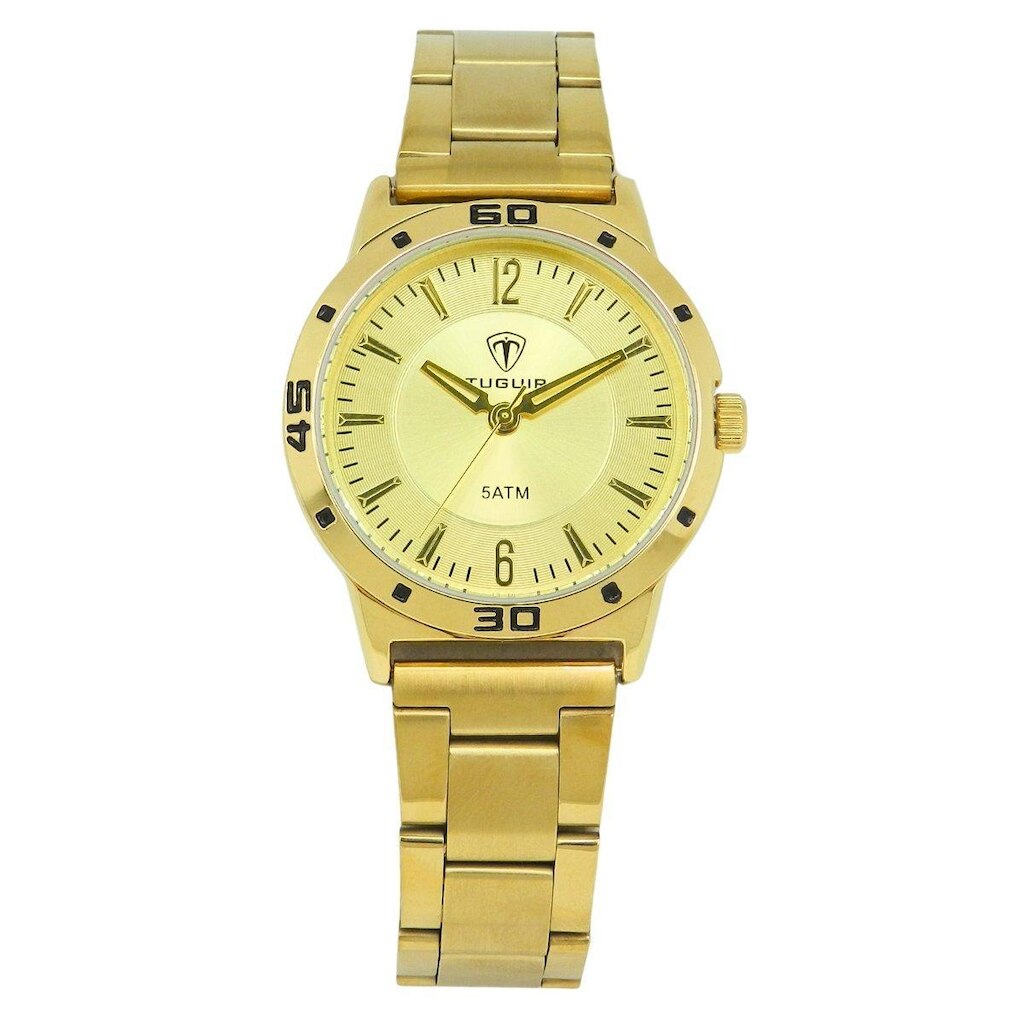 Relógio Masculino Tuguir Analógico TG30482 Dourado