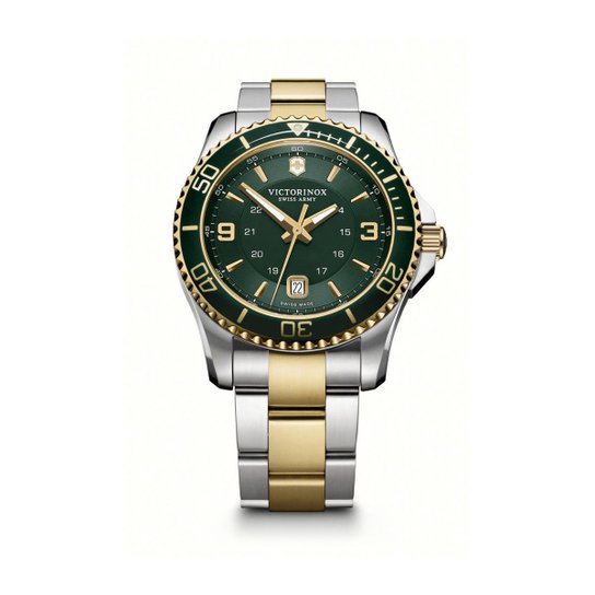 Relógio Masculino Victorinox Verde - Maverick - 241605 - Verde Menor preço em Relógio Masculino Victorinox Verde - Maverick - 241605 - Verde