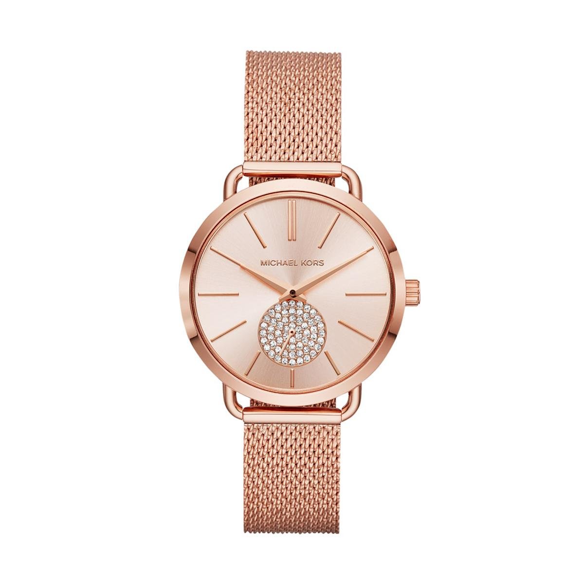 relogio michael kors feminino bronze