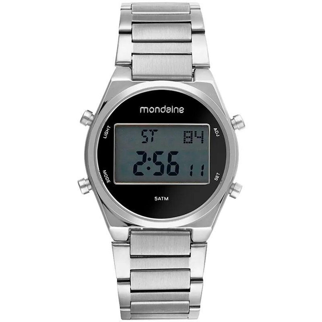 Relógio Mondaine Casual Prata 32818G0MVNE2