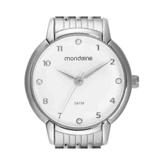 Relógio Mondaine Clássico Prata 32705L0MVNE2