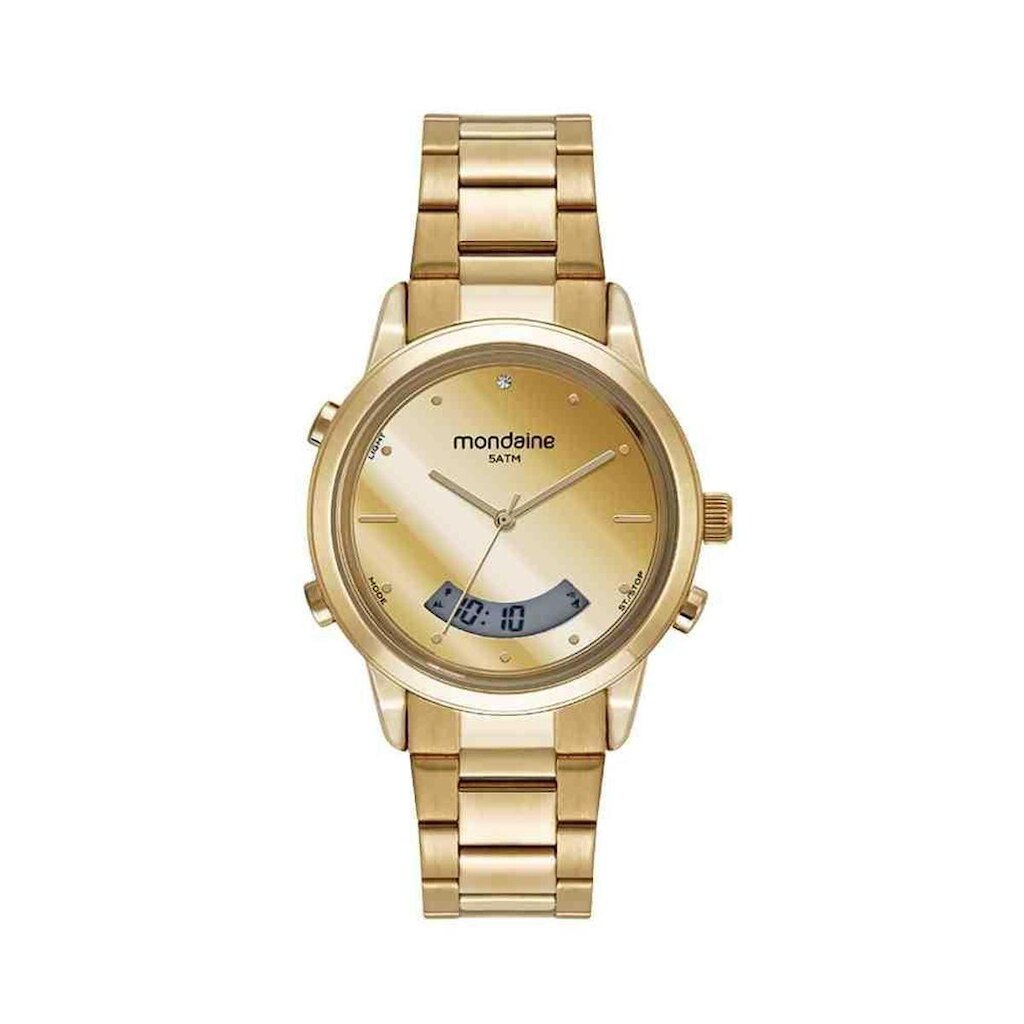 Relógio Mondaine Dourado Feminino 32590LPMVDE1
