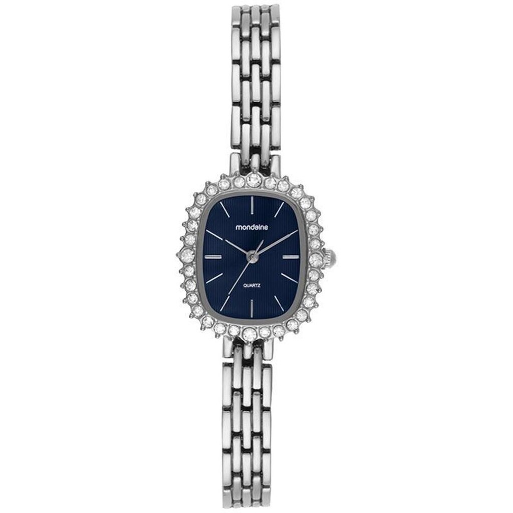 Relógio Mondaine Feminino Cristais Prata 32905L0MVNM2