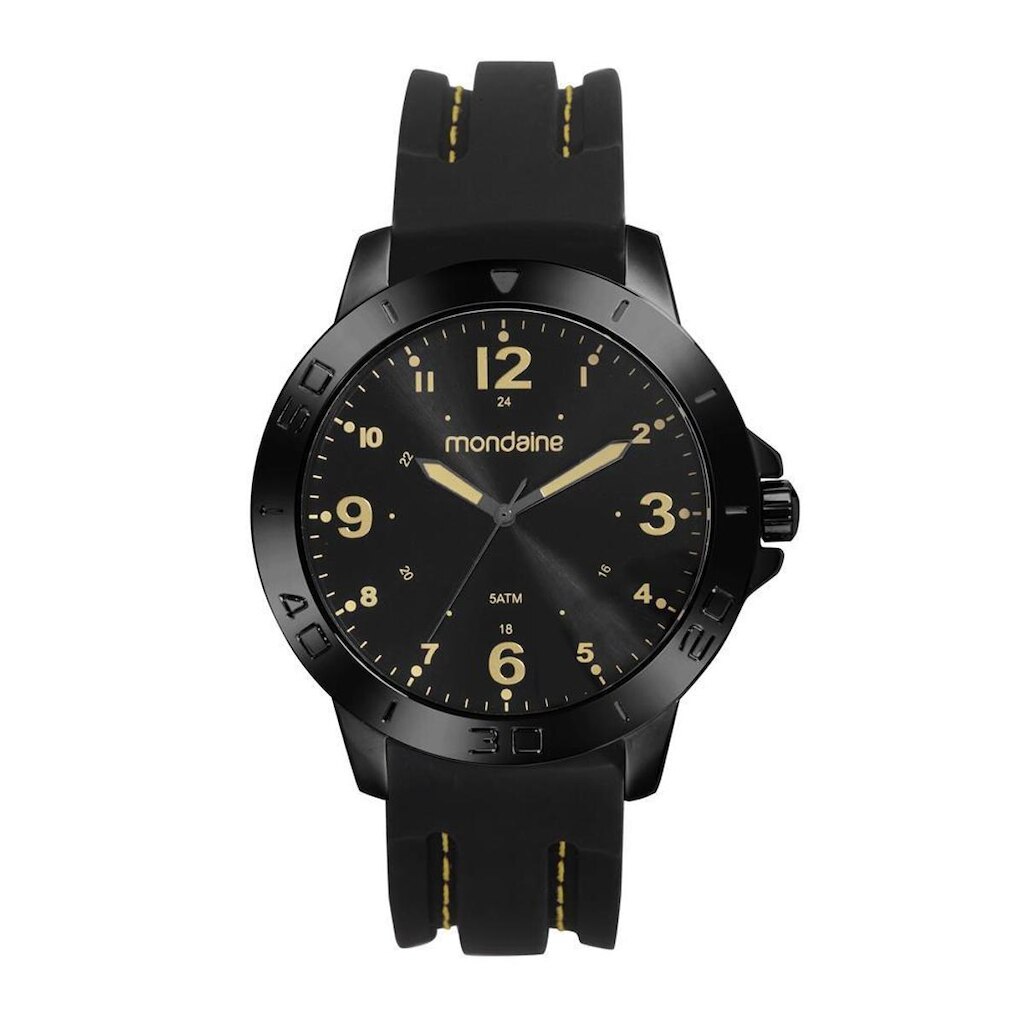 Relogio Mondaine   gpmvpi Esportivo Black