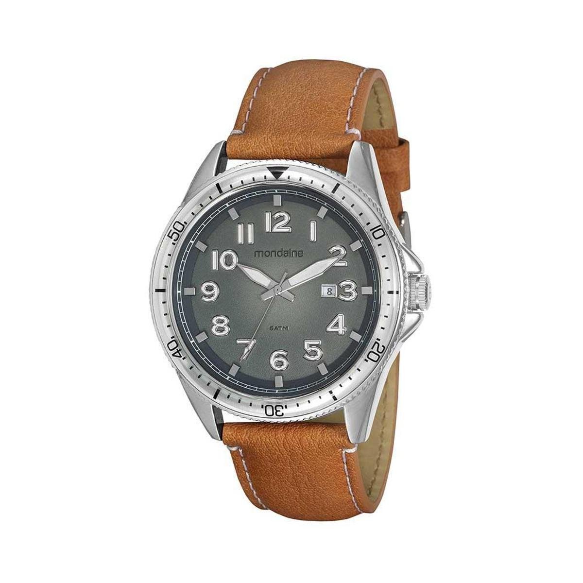 relogio mondaine stainless steel back water resistant 5 atm