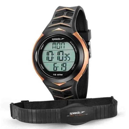Relógio Monitor Cardíaco Speedo Contador Passos 80621G0EVNP3 - Preto é ruim? Relógio Monitor Cardíaco Speedo Contador Passos 80621G0EVNP3 - Preto é boa?