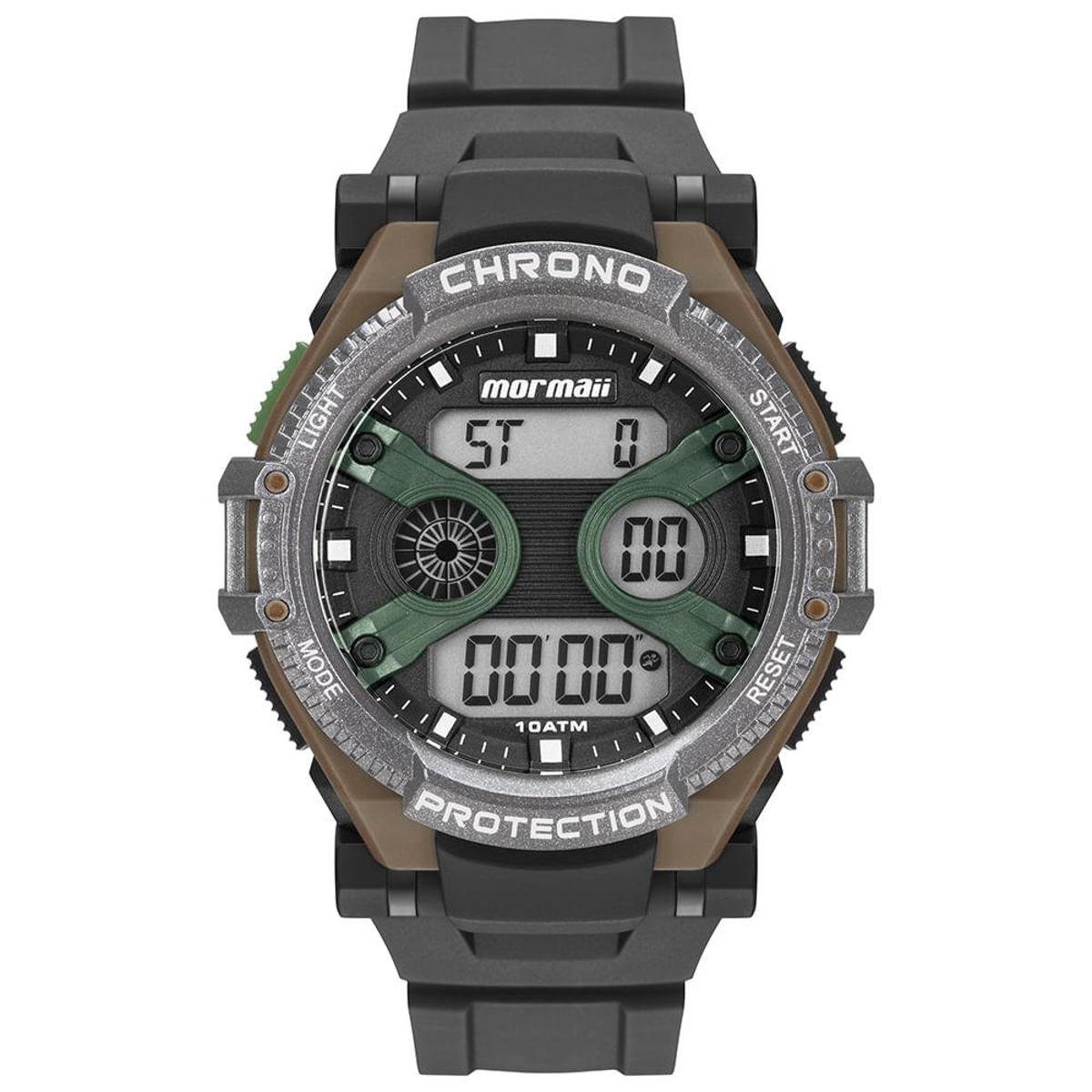 Kit Relógio Digital Masculino Mormaii Acqua MO1156B/8Y - ECLOCK