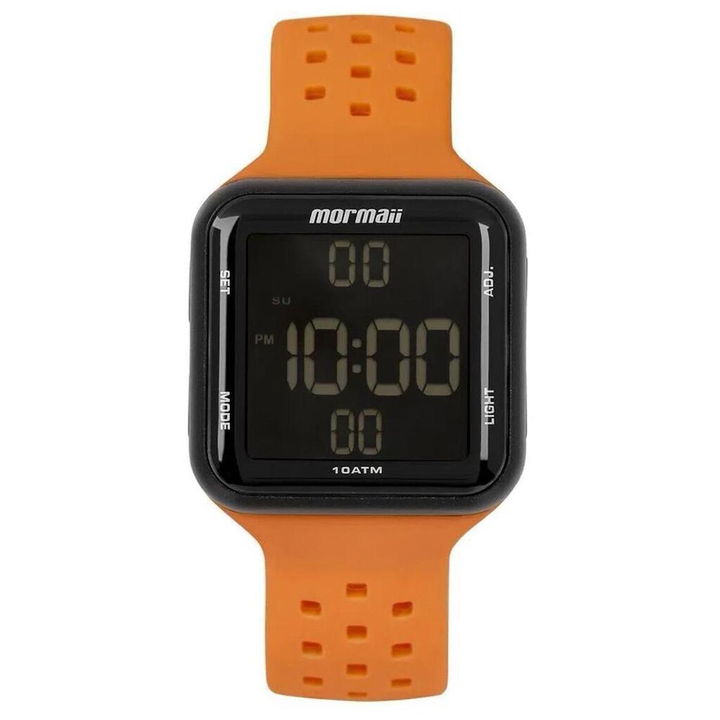Relógio Mormaii Digi Laranja Feminino MO6600AO8L