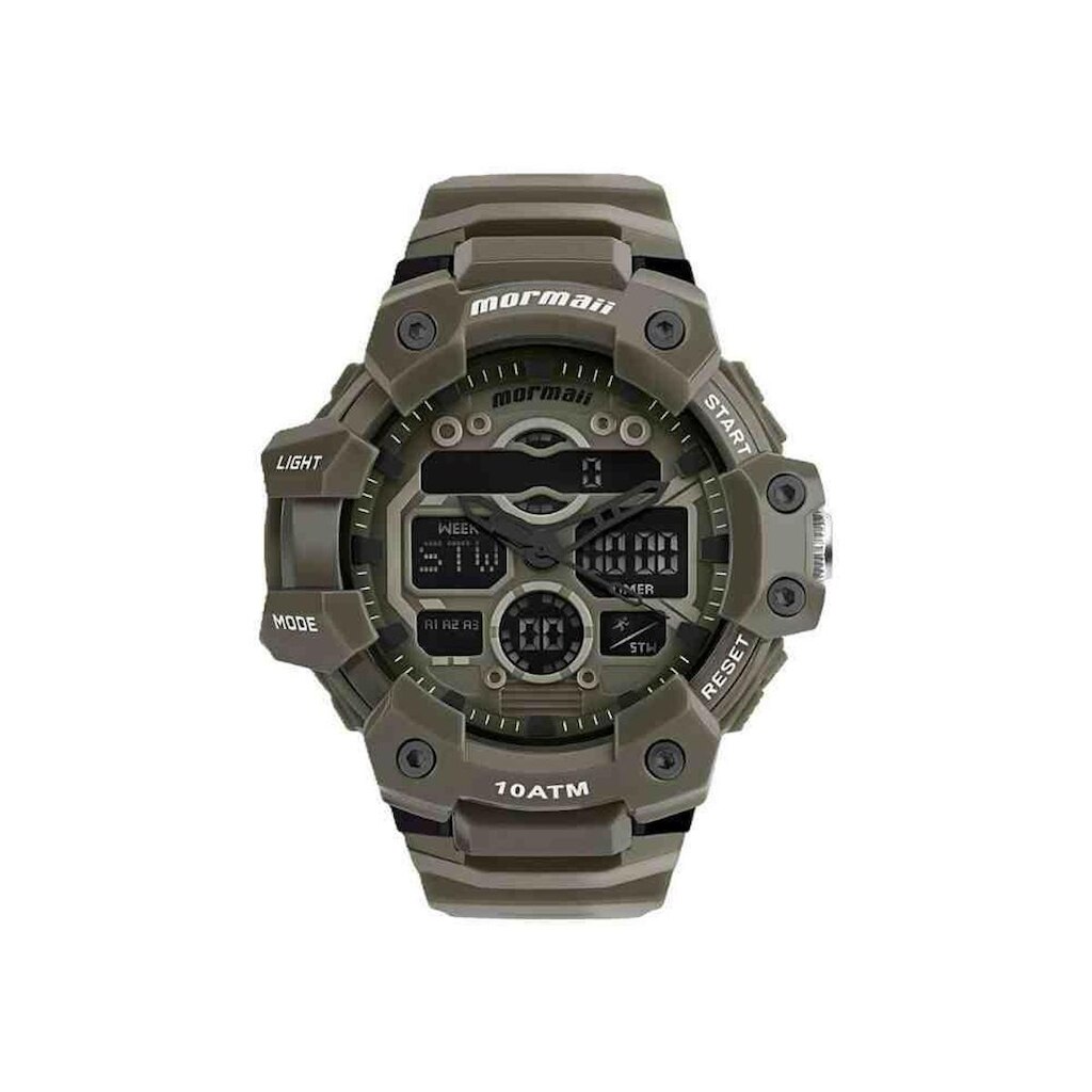 Relógio Mormaii Force Verde Masculino MO0631A/8M