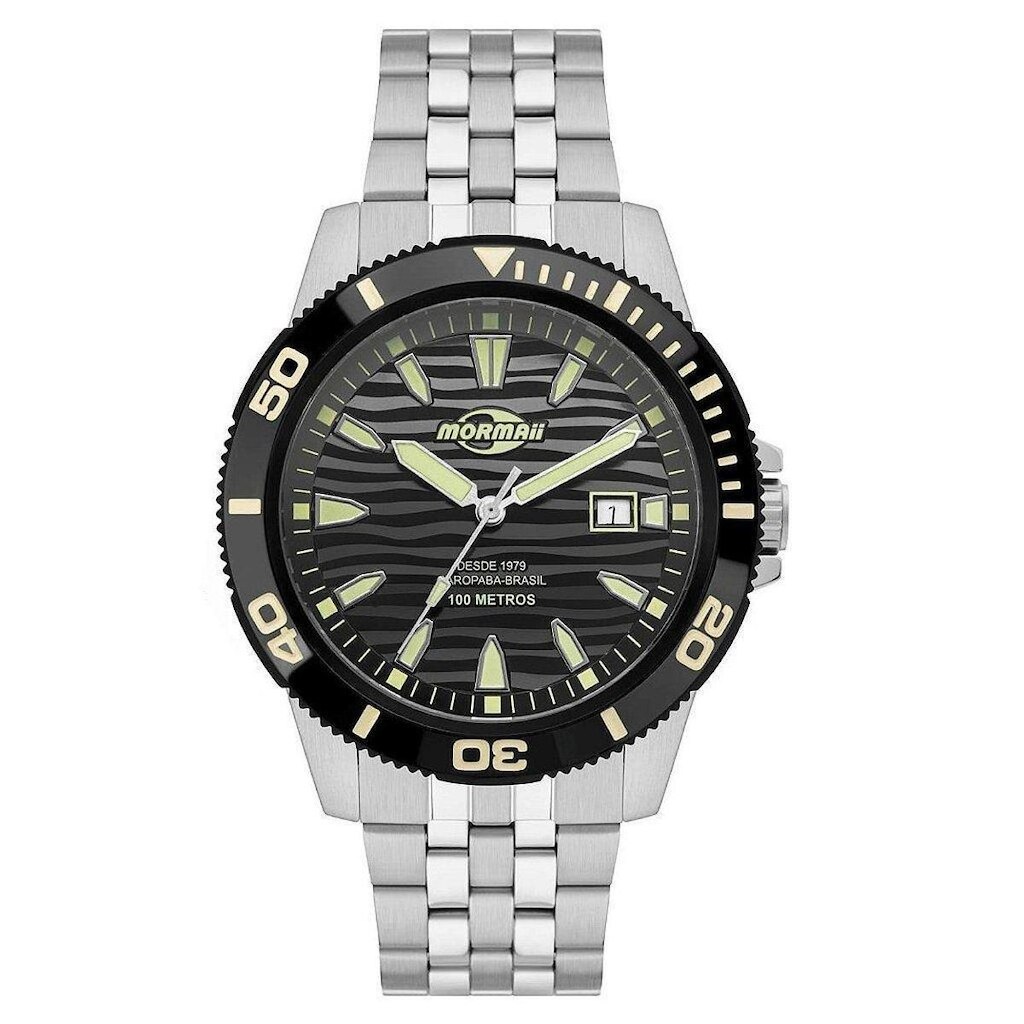 Relógio Mormaii Masculino Steel Basic Prata - MO2317AU/1P