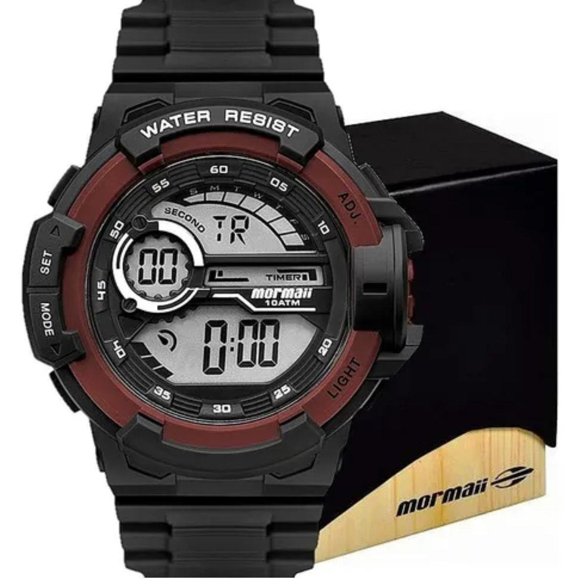 Relógio Mormaii Masculino Surf Prova D'água 100 Metros 10Atm Menor preço em Relógio Mormaii Masculino Surf Prova D'água 100 Metros 10Atm