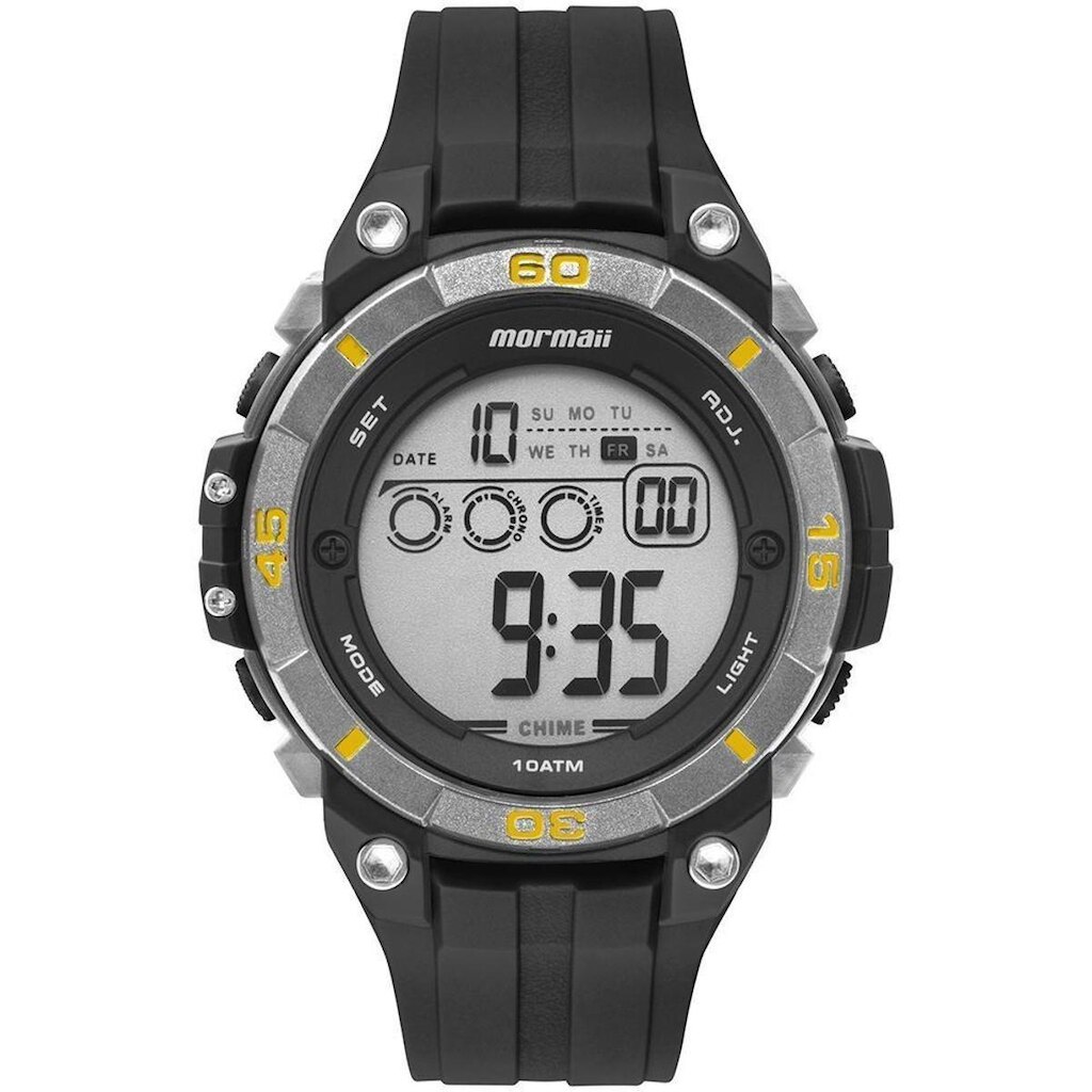 Relógio Mormaii Masculino Wave Preto - MOLCDAAV/8Y