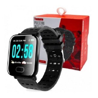 Relógio MTR 23 Smartband Smartwatch Notificações  Bluetooth