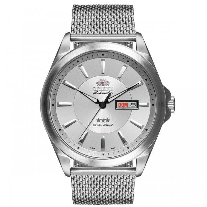 Relógio Orient Automático 3 Estrelas 469SS056 S1SX | Netshoes