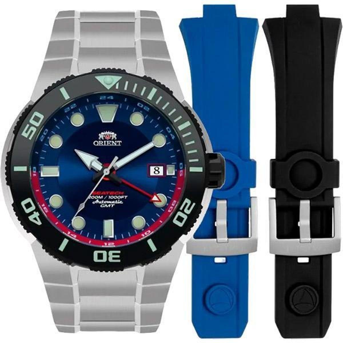 Relógio ORIENT Automático Seatech GMT NH3TT001 D1GX TITANIUM Menor preço em Relógio ORIENT Automático Seatech GMT NH3TT001 D1GX TITANIUM