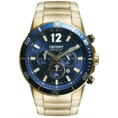orient chronograph dourado