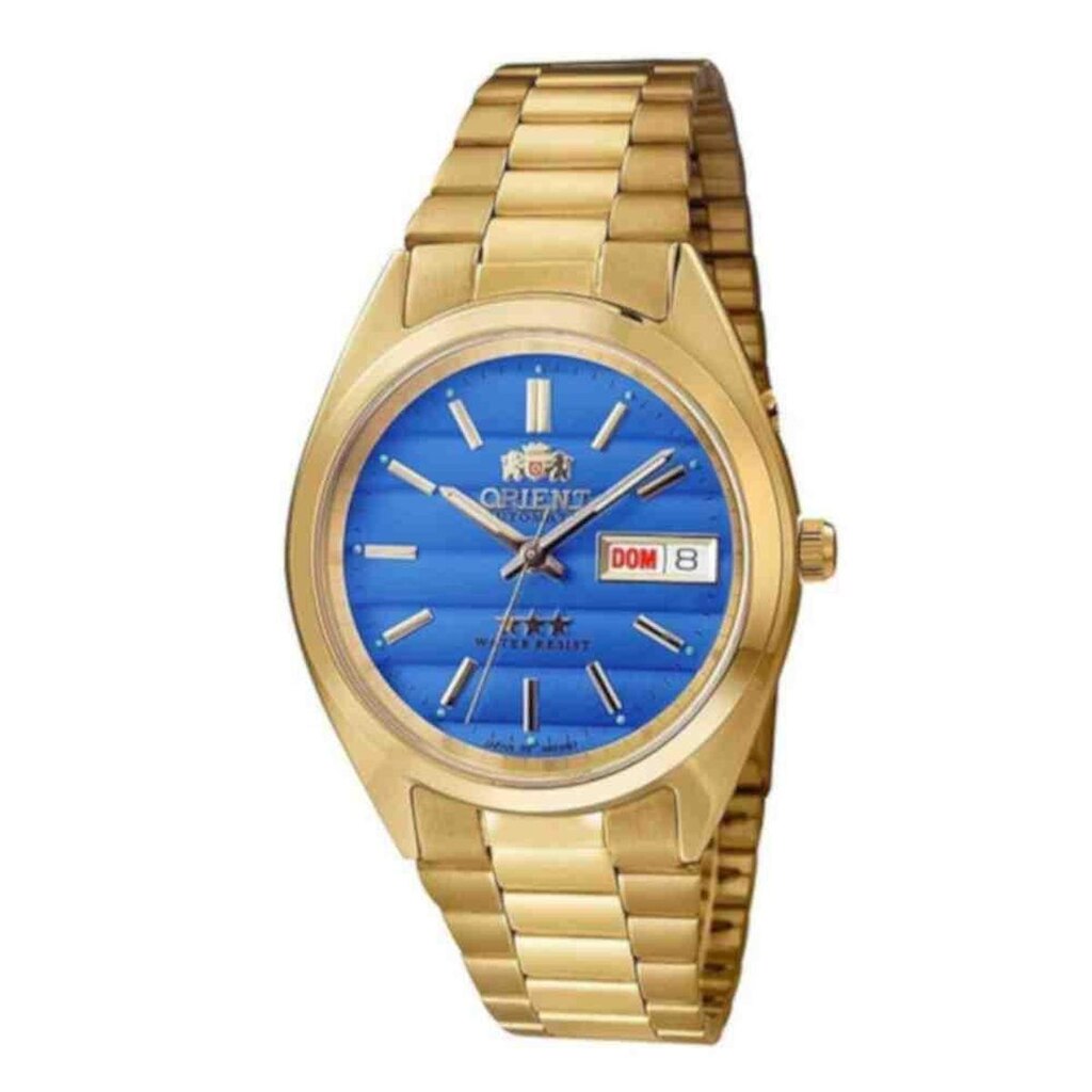 Relógio Orient Masculino Dourado 469wc2f D1kx