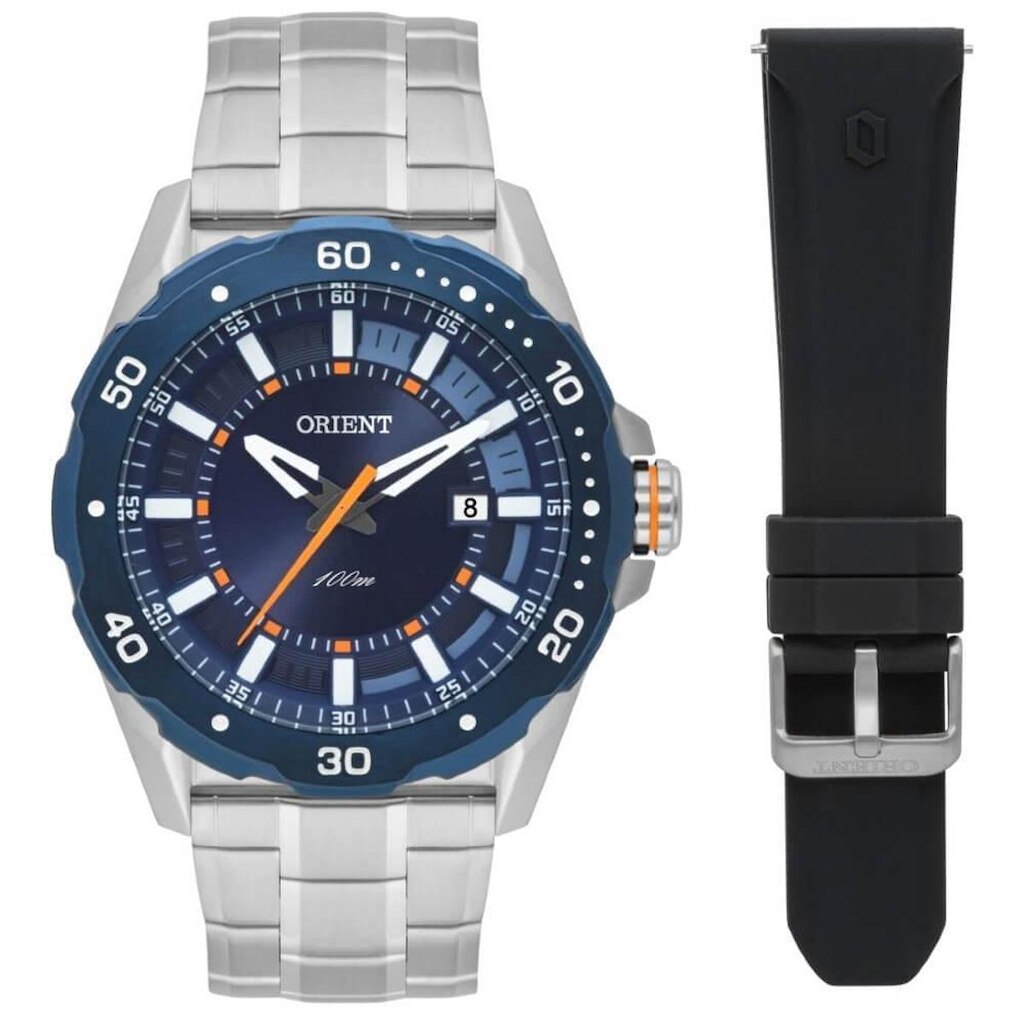 Relógio Orient Masculino MBSS1478 D1SX - Troca Pulseira.