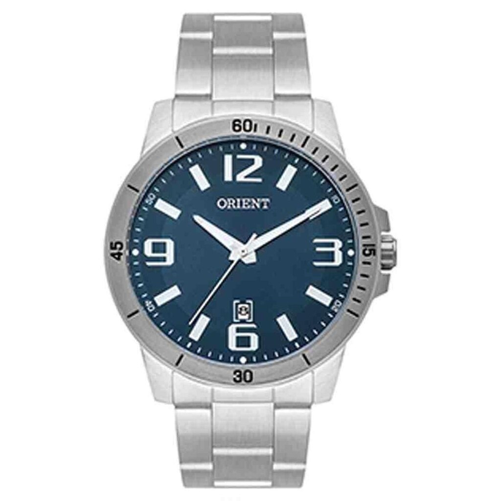 Relógio Orient Masculino Prata MBSS1419 D2SX