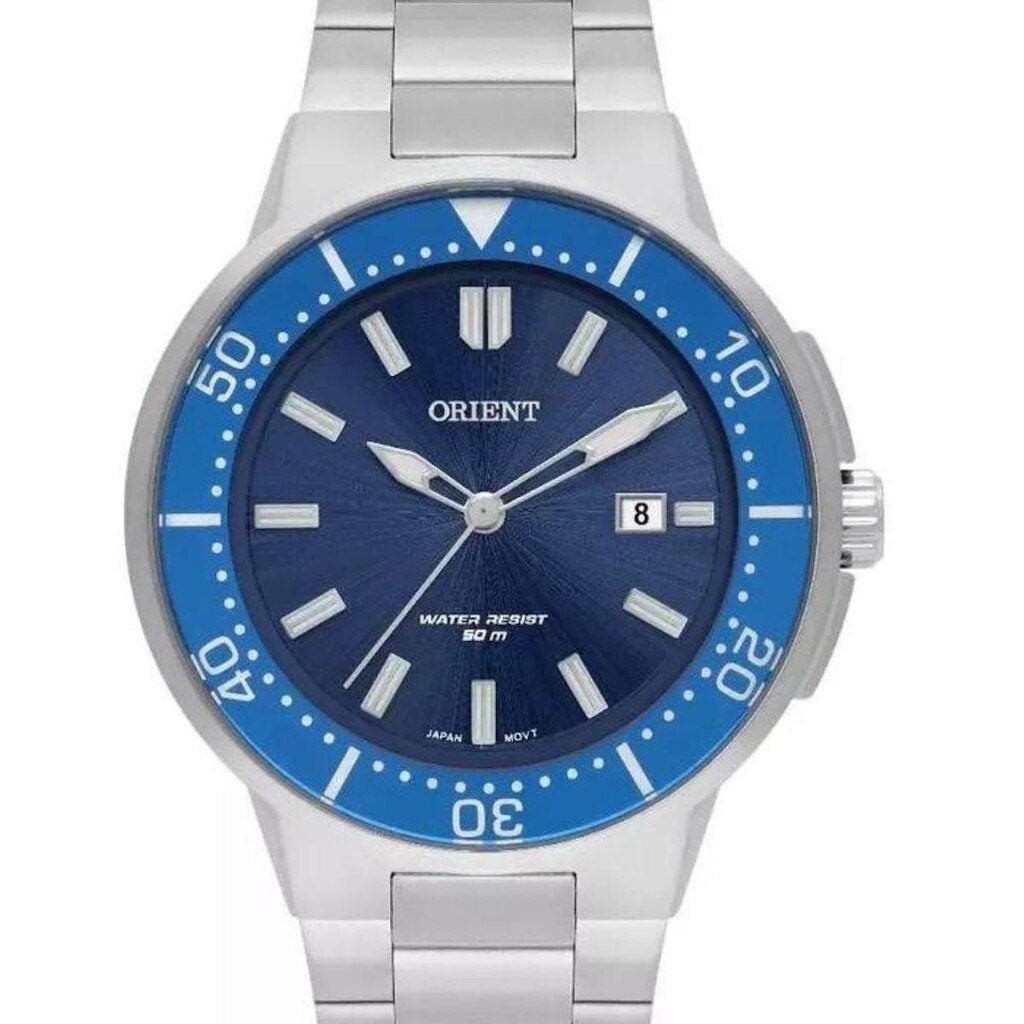 Relógio Orient Masculino Prata MBSS1465 D1SX