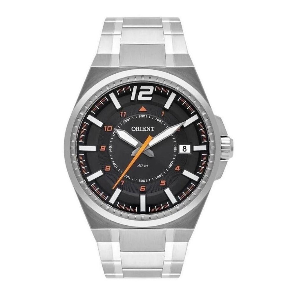 Relógio Orient Masculino Prateado MBSS1428 G2SX