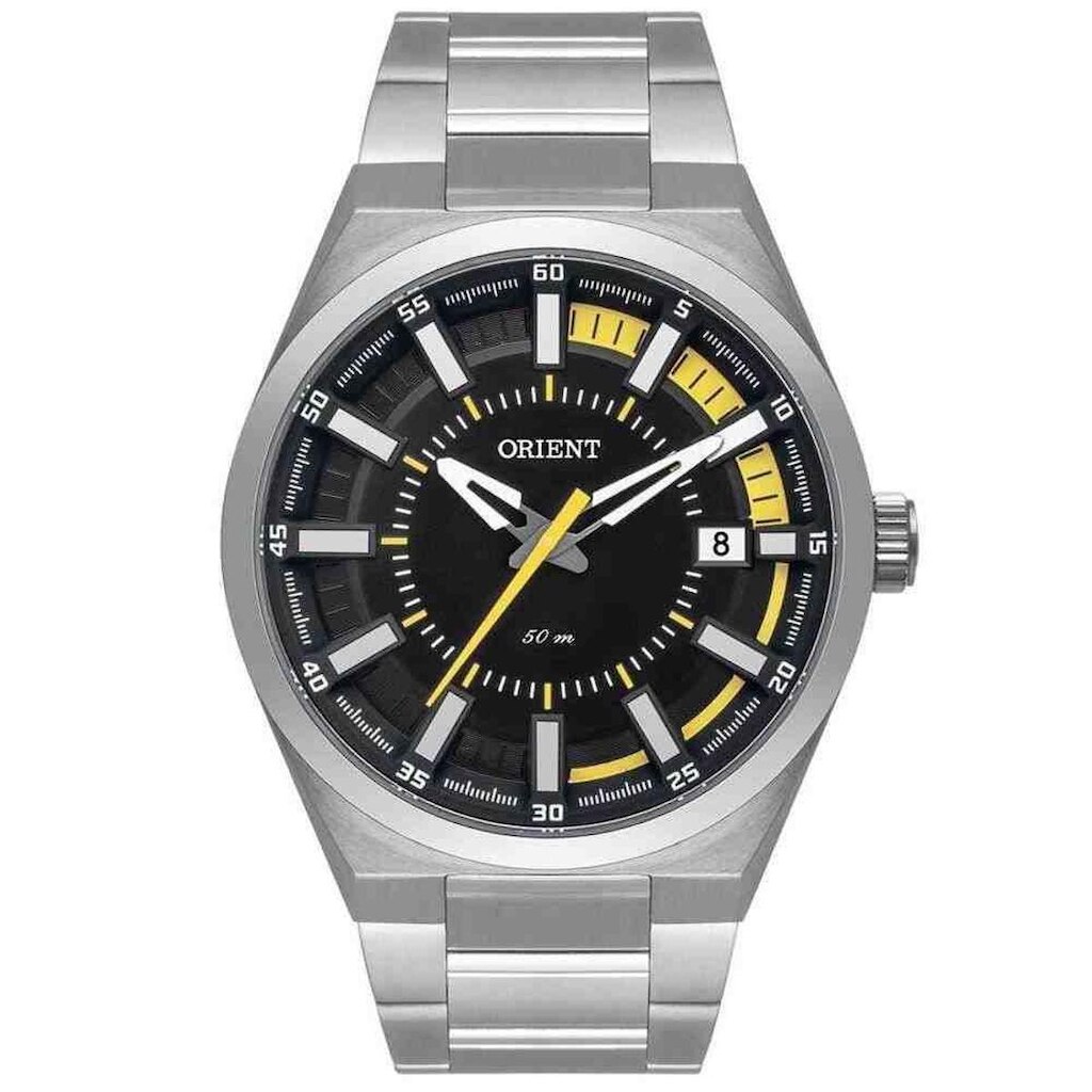 Relógio Orient Masculino Ref: Mbss1409 G1sx Esportivo Prateado