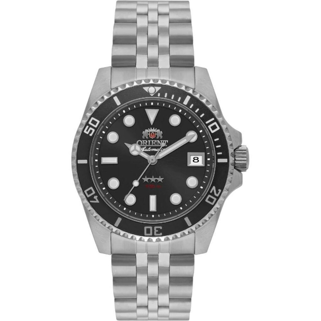Relógio Orient Masculino Ref: Yn6ss023 P1sx Automático Prateado