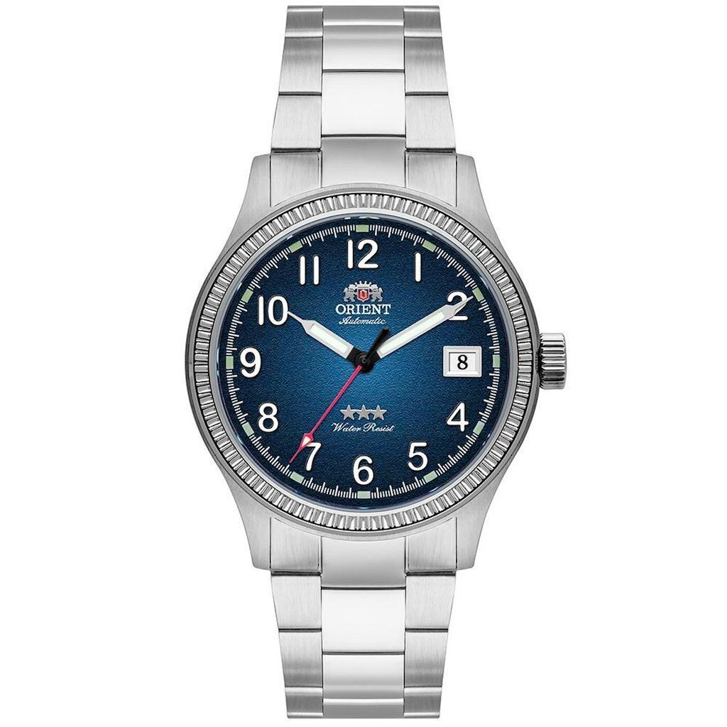 Relógio Orient Masculino Ref: Yn6ss029 D2sx Automático Prateado