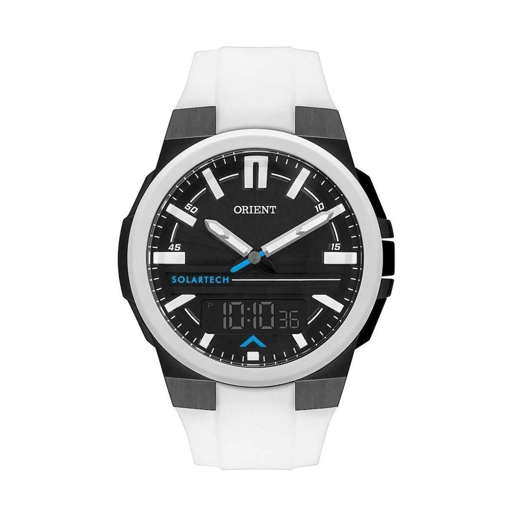 Relógio Orient Masculino Solar Tech Anadig MTSPA003 P1BX