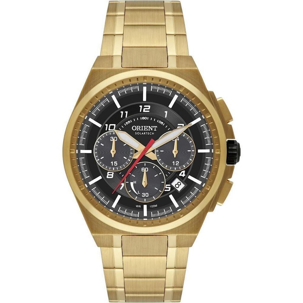 Relógio Orient Masculino Solartech Cronógrafo MGSSC074 G2KX